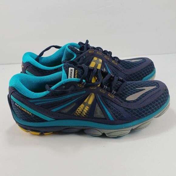 Brooks PureCadence Running Shoes - Women's Lightweight Teal & Blue Sneakers 7.5. - Picture 6 of 10